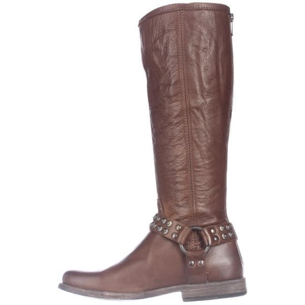 Frye Phillip Studded Harness Tall Boots